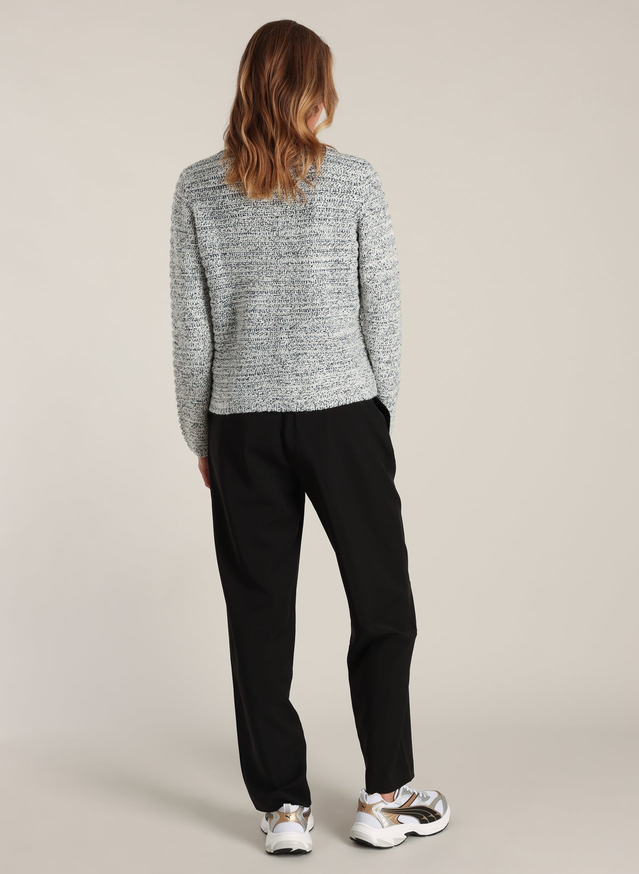 Derica | Black/Off White Mela