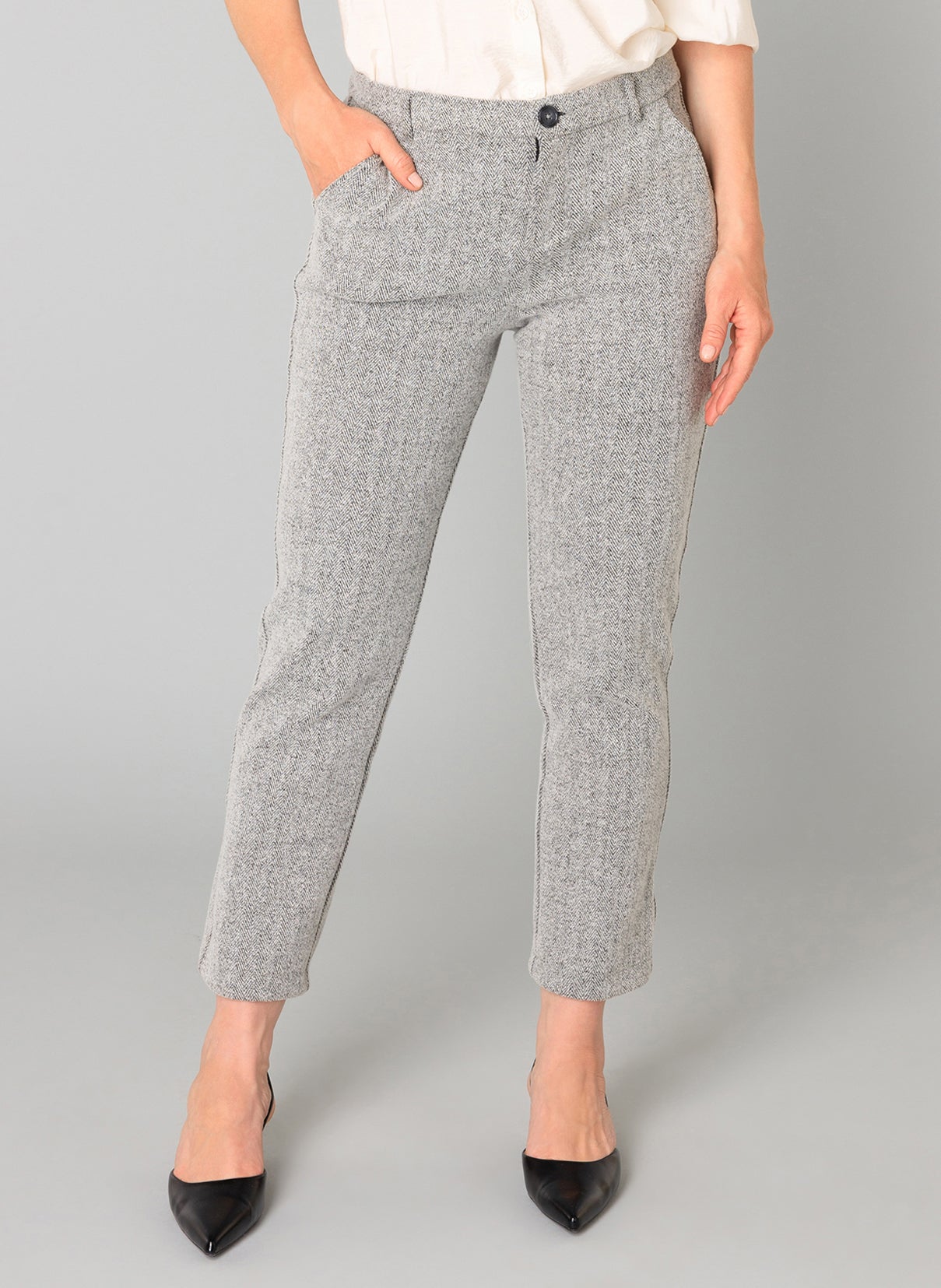 Bertille | Silver Grey/Melange