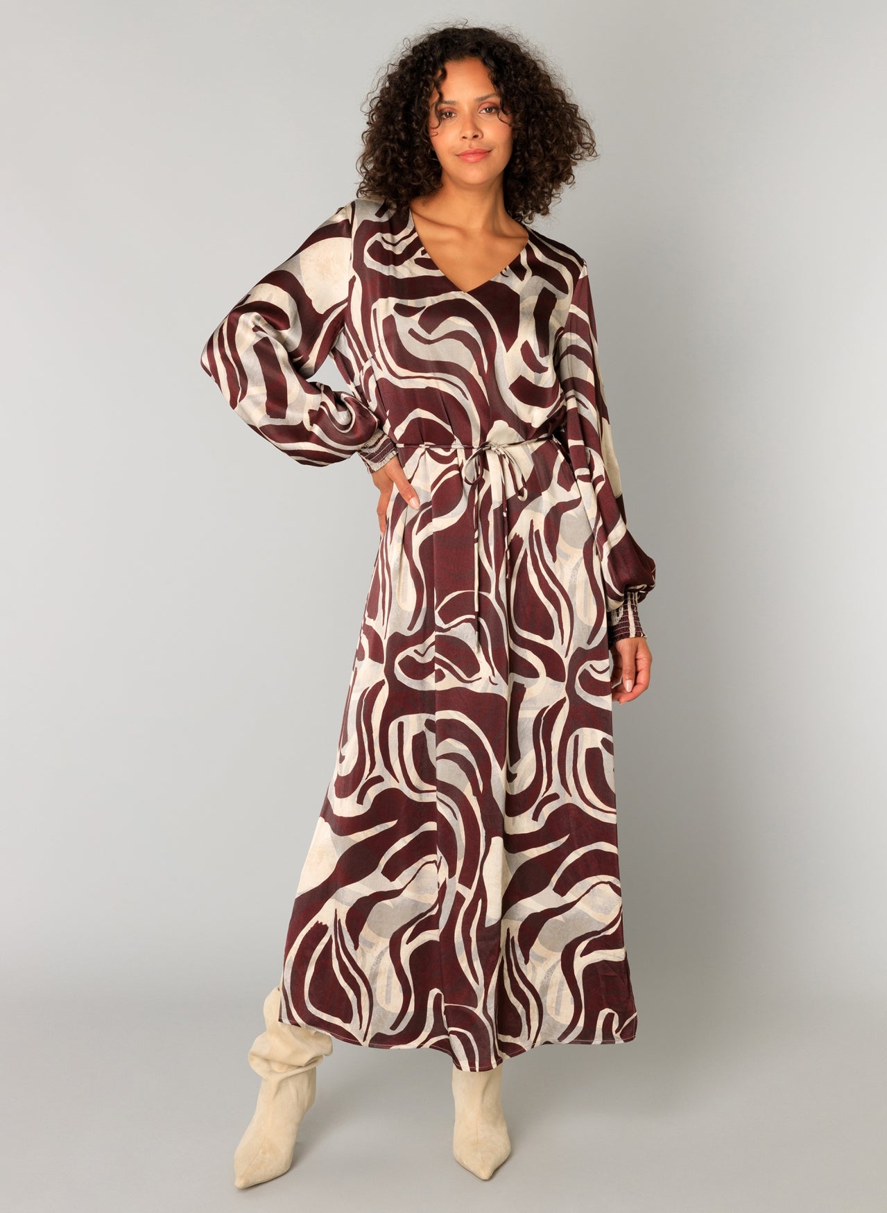 Cristiana | Dark Bordeaux/Multi