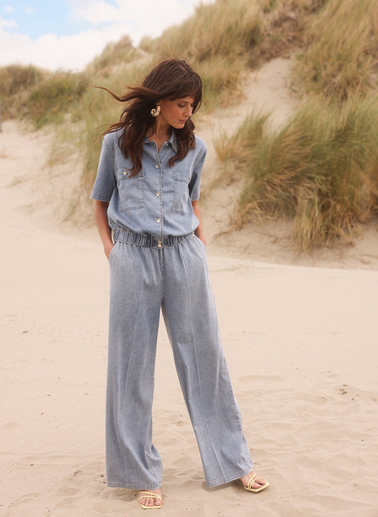 Kamil | Bleach Blue Denim