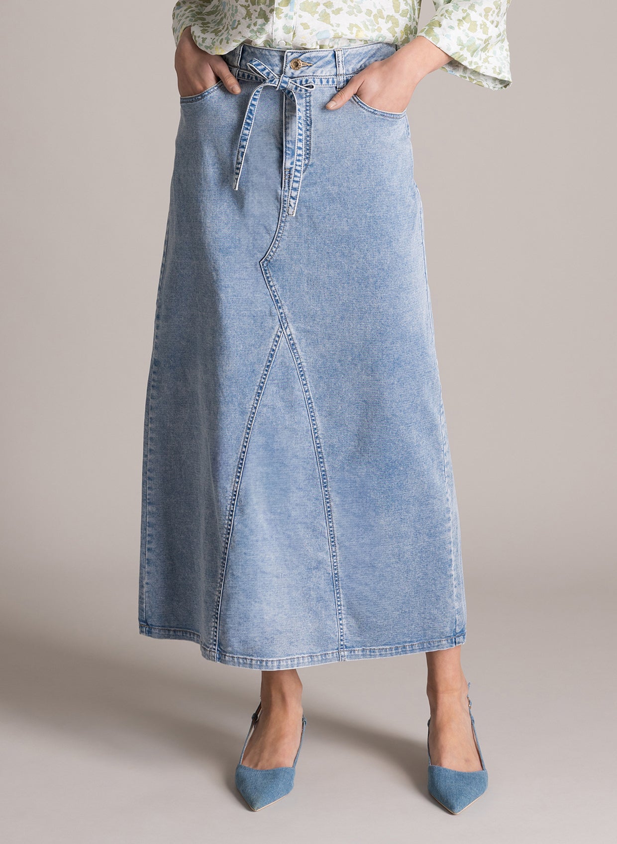 Sammy Essential | Bleach Blue Denim