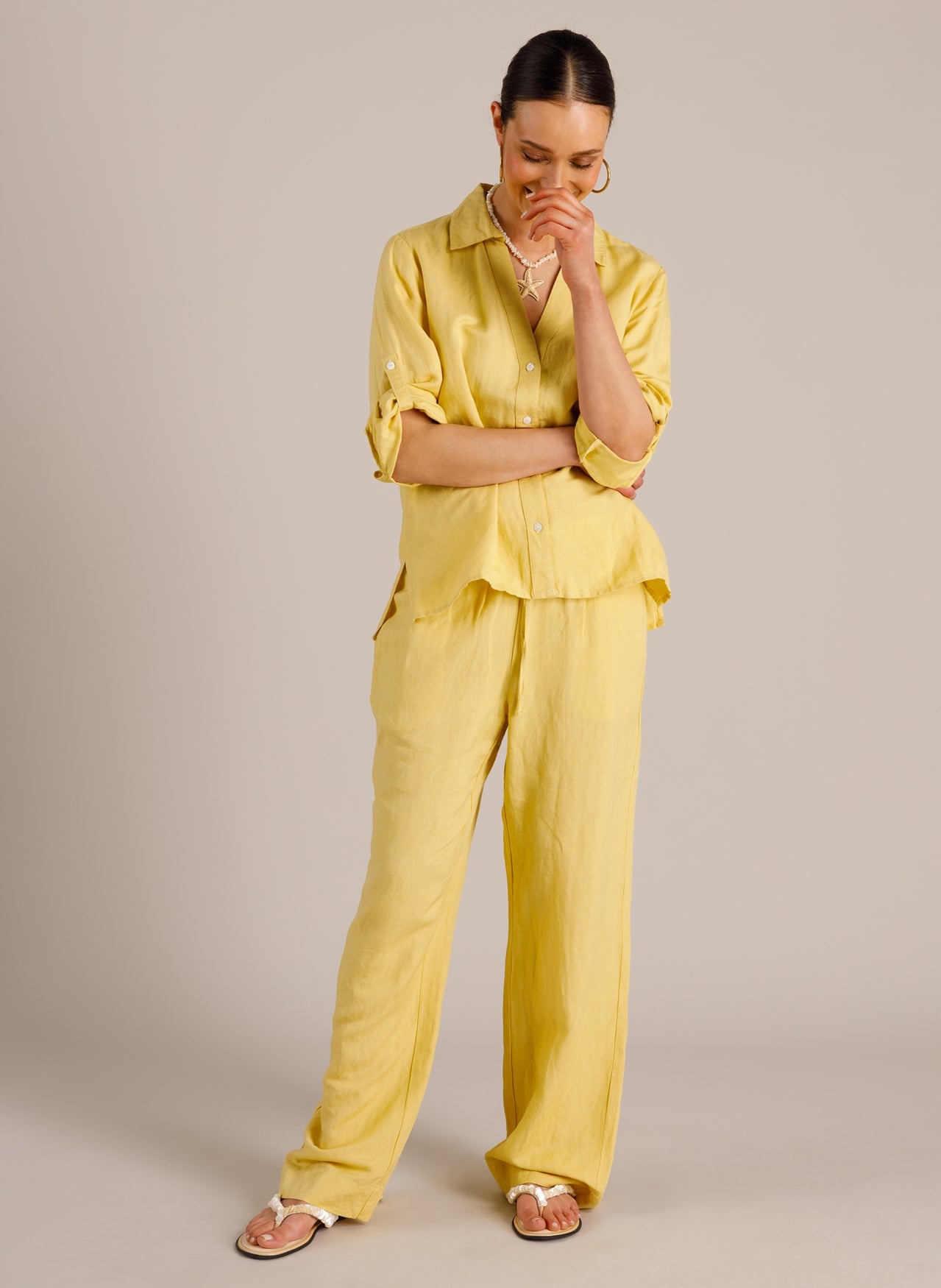 Mietta | Raffia Yellow