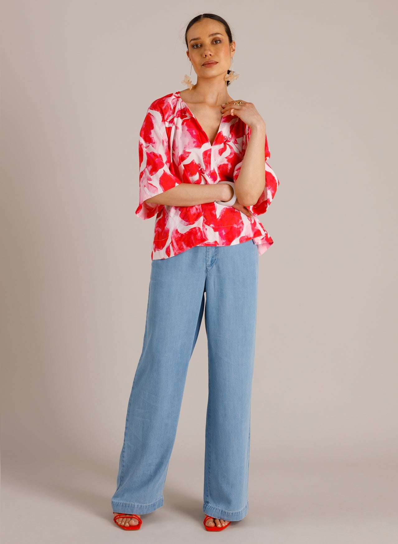 Mylene | Bright Pink/Multi Co