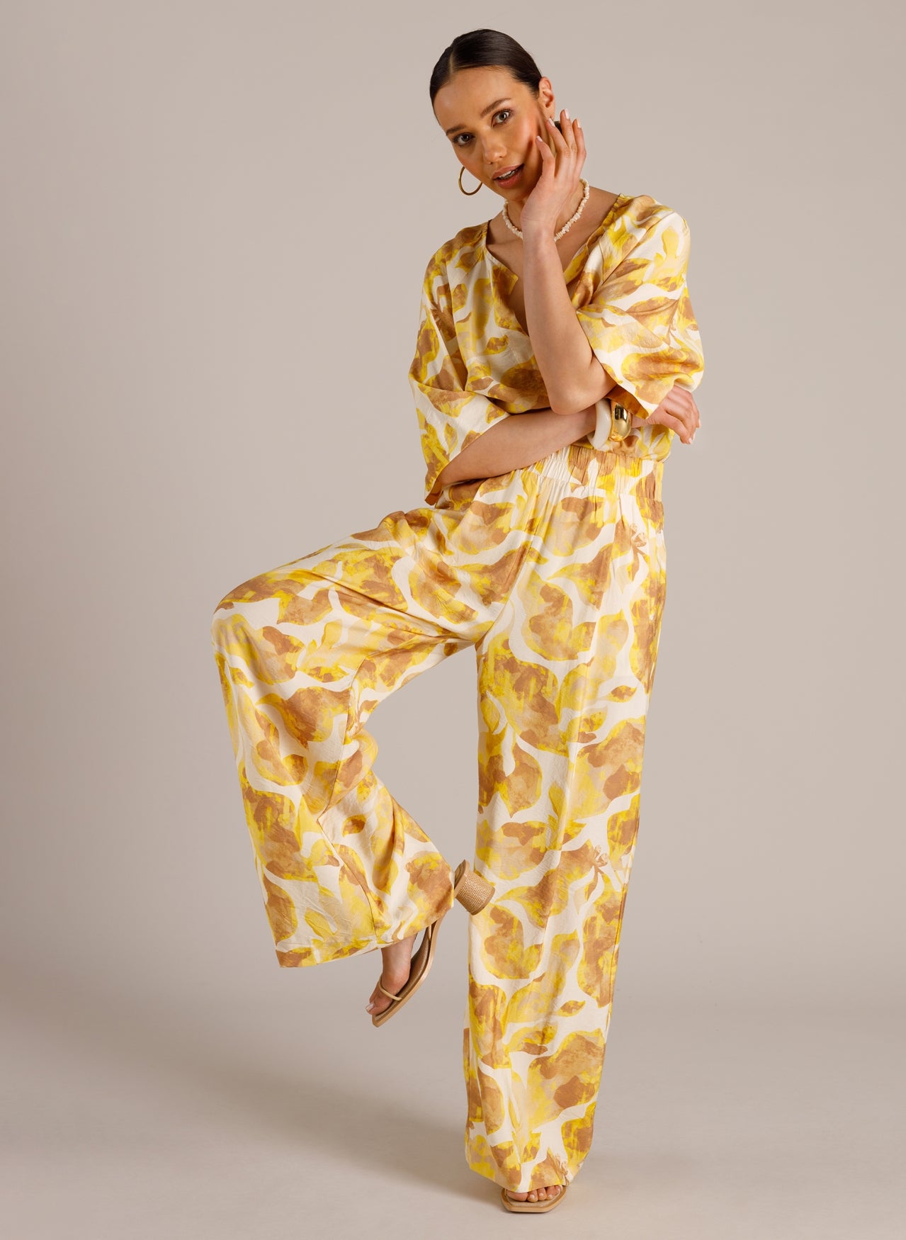 Meline | Raffia/Multi Colour