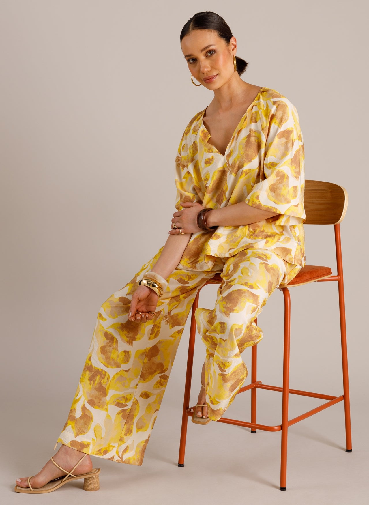 Meline | Raffia/Multi Colour