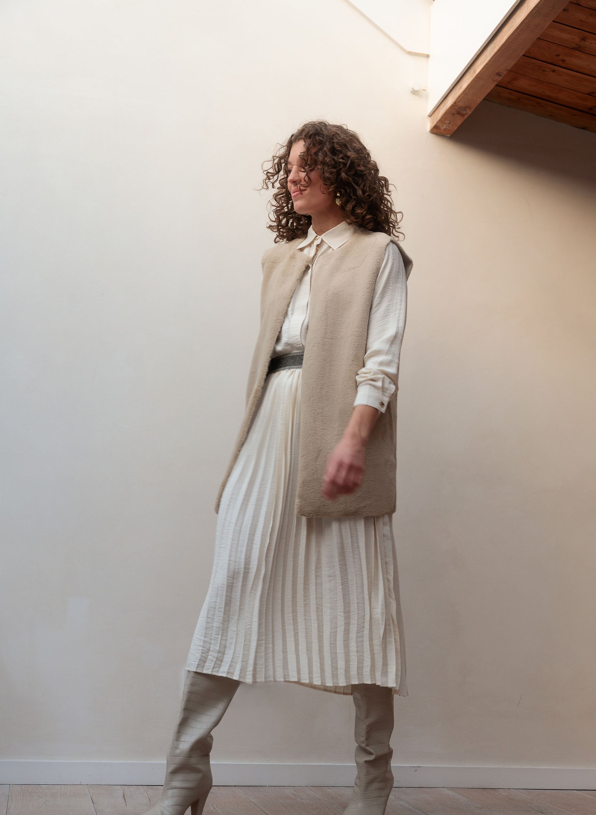 Sabrine | Beige Cream