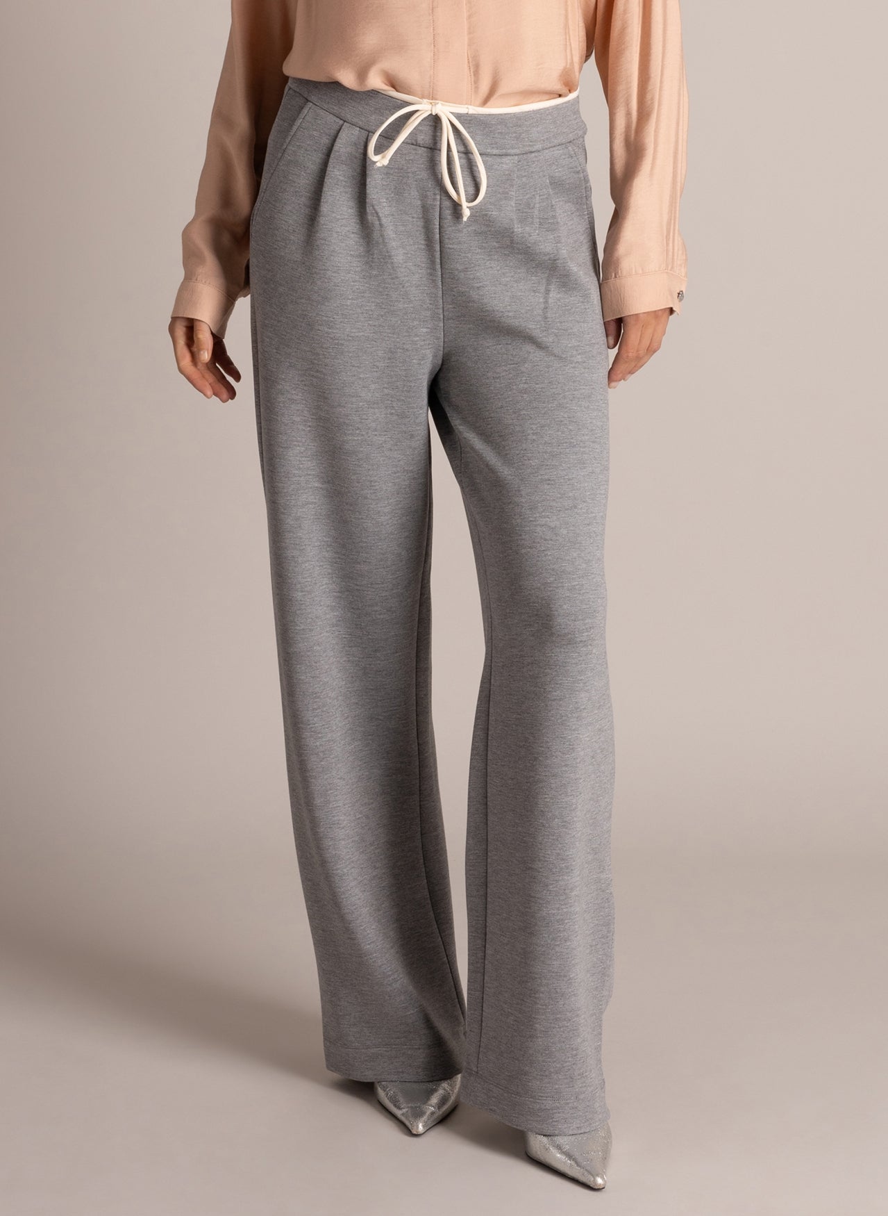 Sina | Grey Melange/beige c