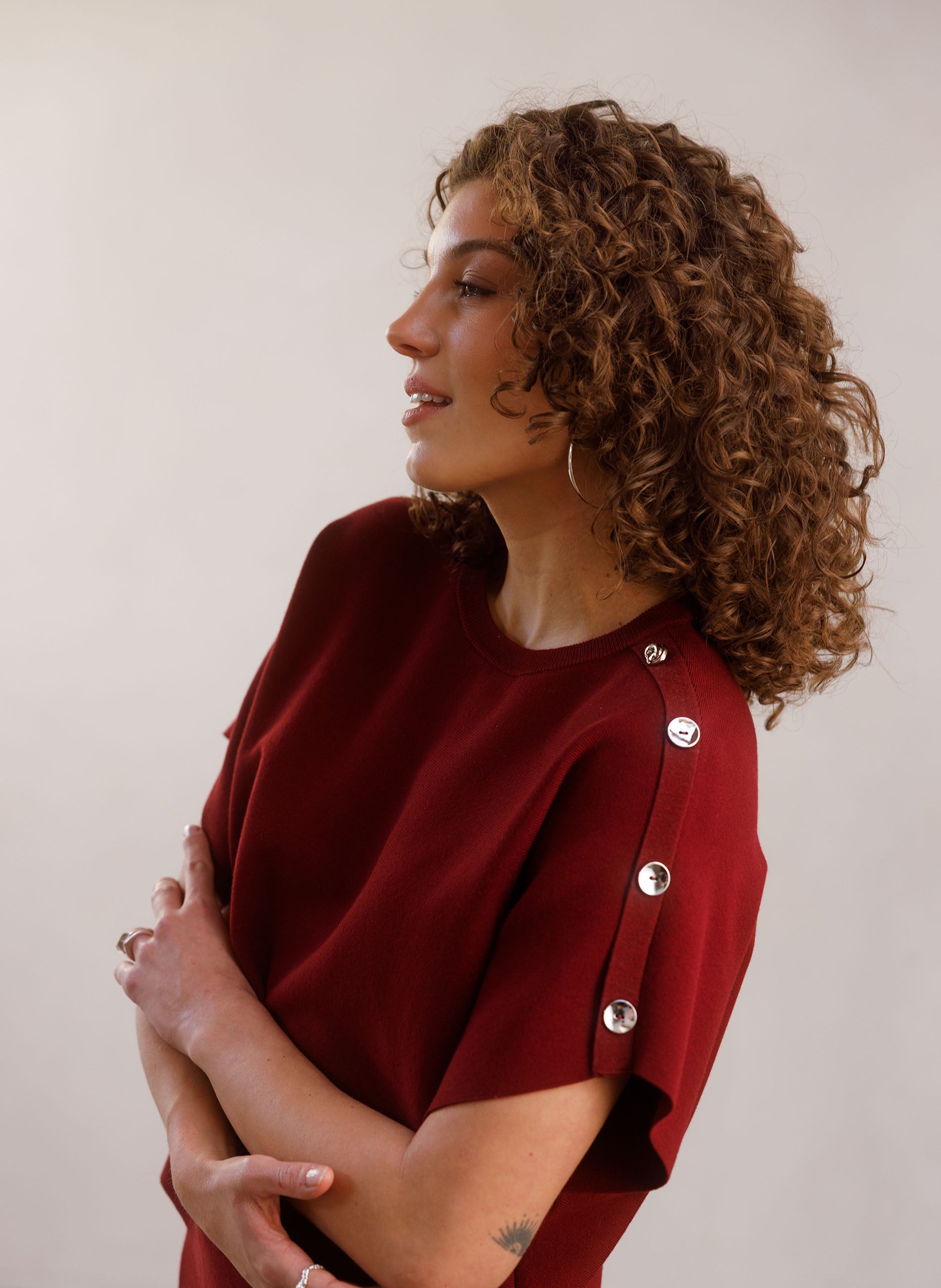 Salma | Wine Red