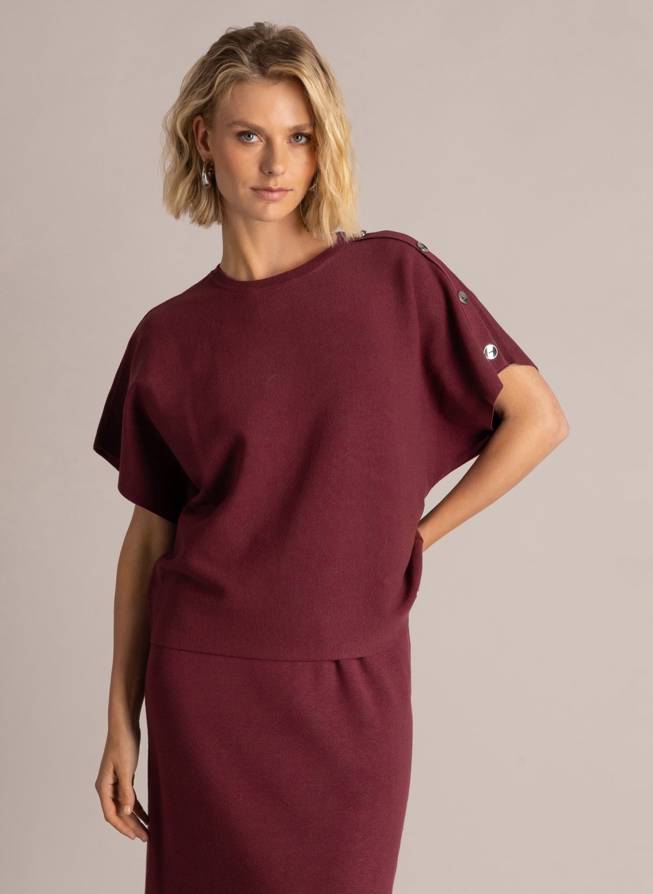 Salma | Wine Red