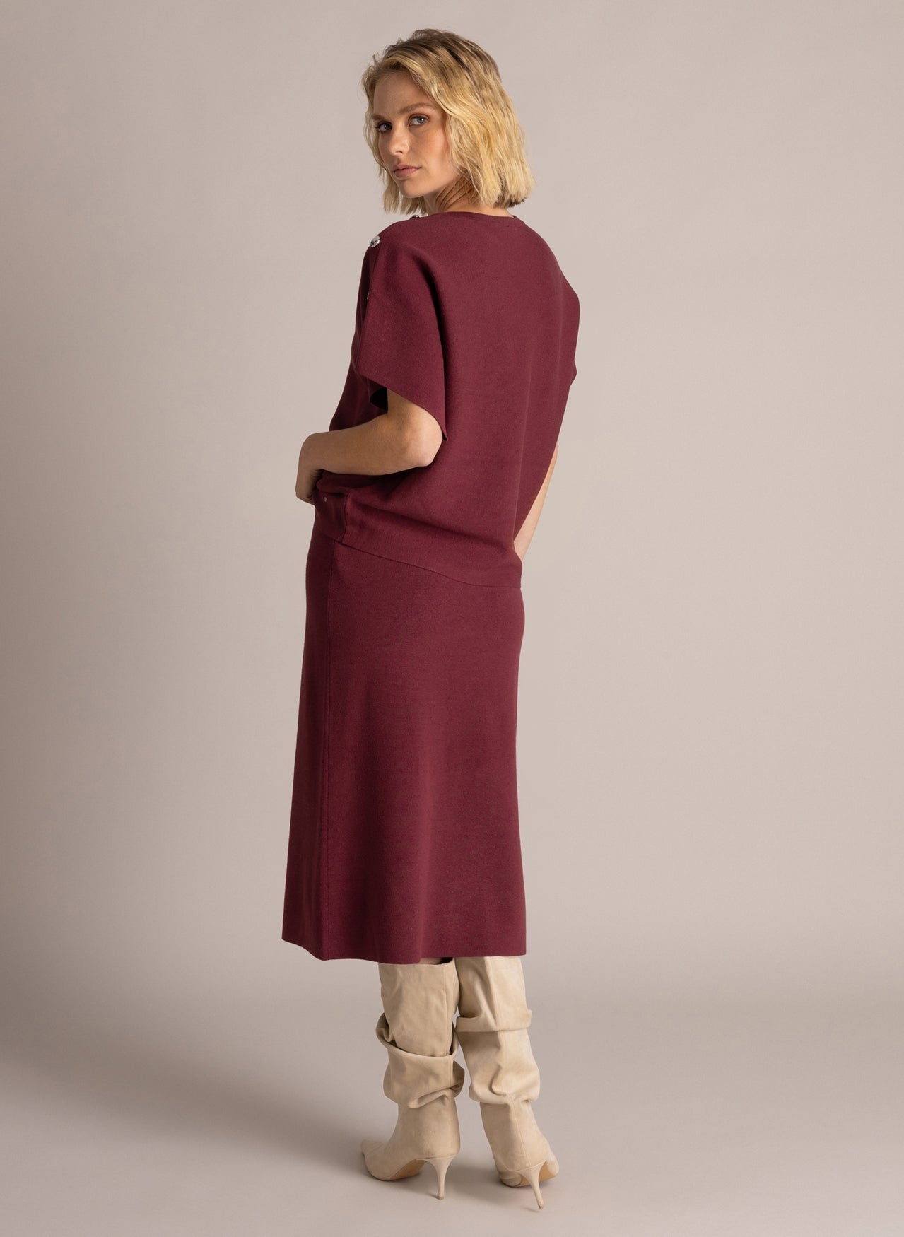 Salma | Wine Red