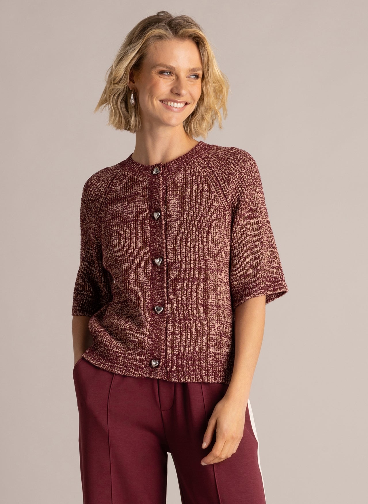 Sarinae | Wine Red/Melange