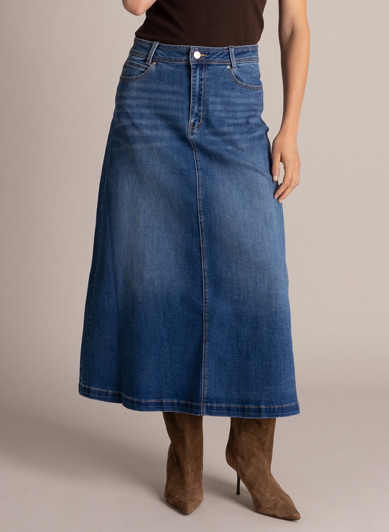 Chloe Essential | Dark Stone Wash Deni