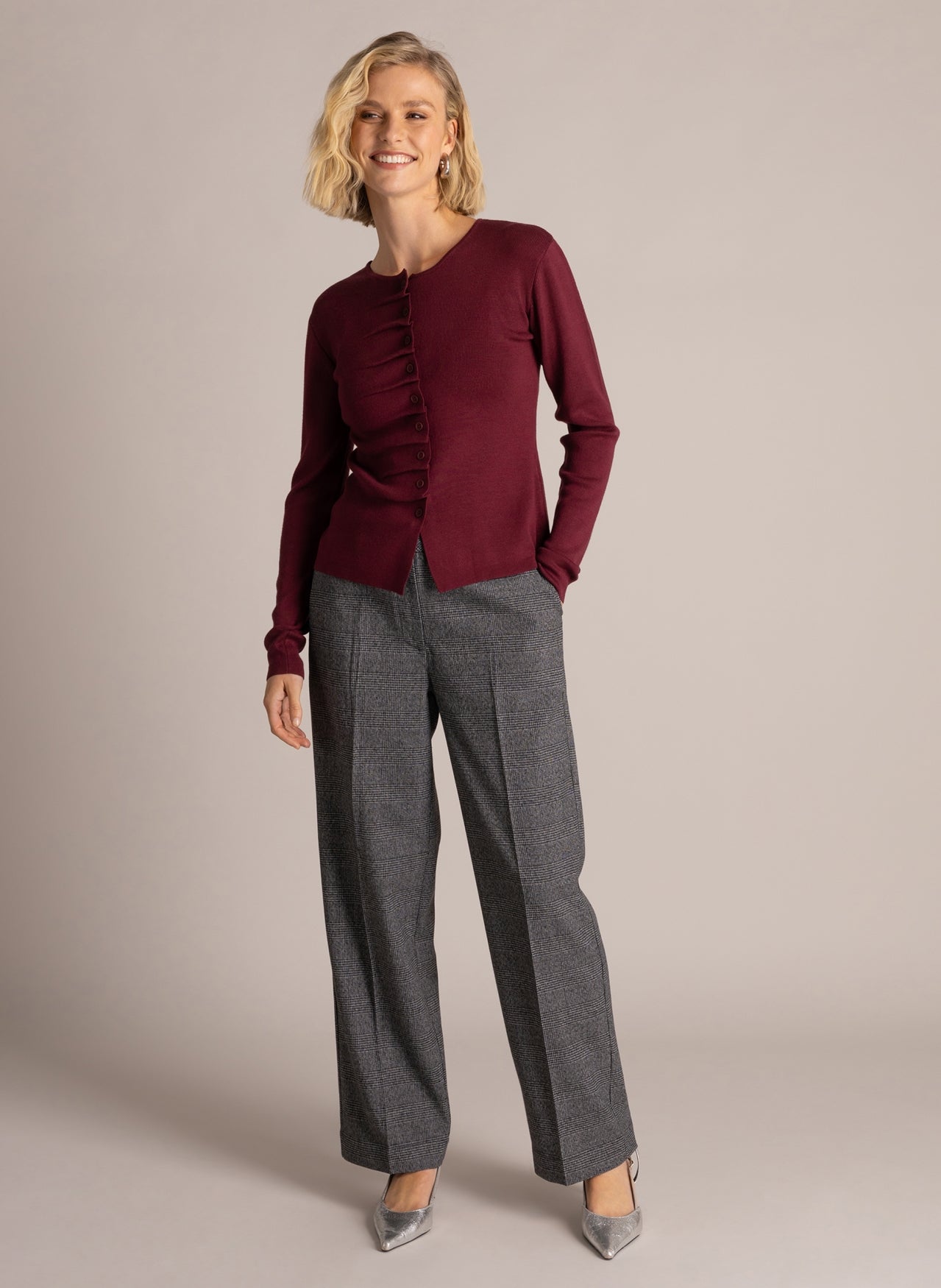 Sylvie | Dark Grey/Multi-Colo