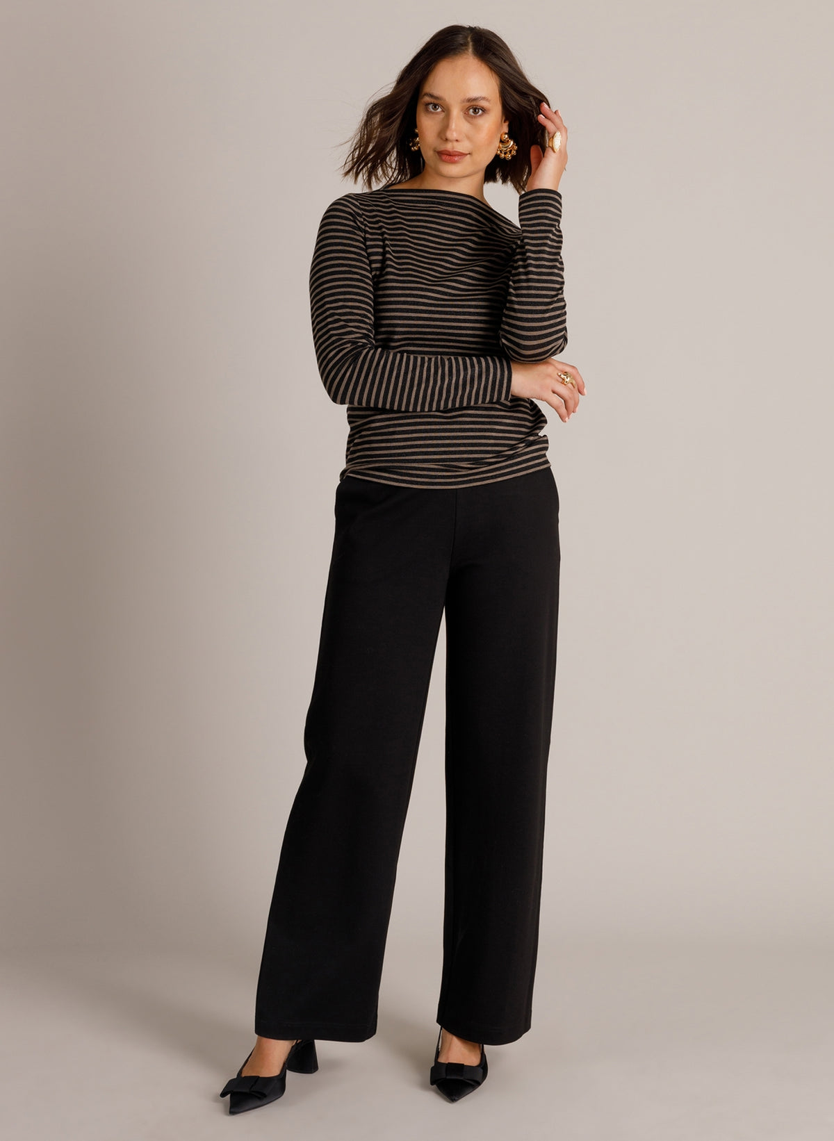 YYWenke | Black/Light Taupe