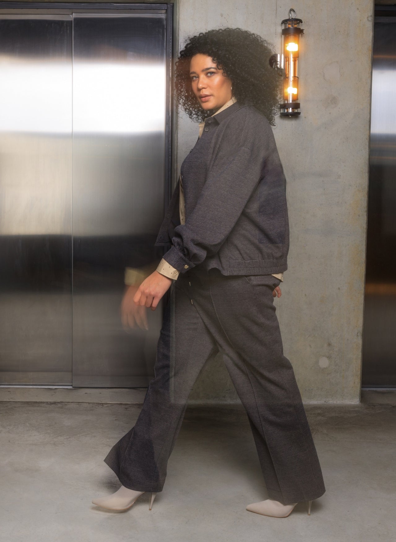 Robbie Essential | Dark Navy/Melange