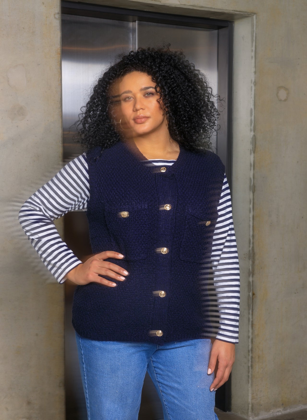 Frederica | Dark Navy