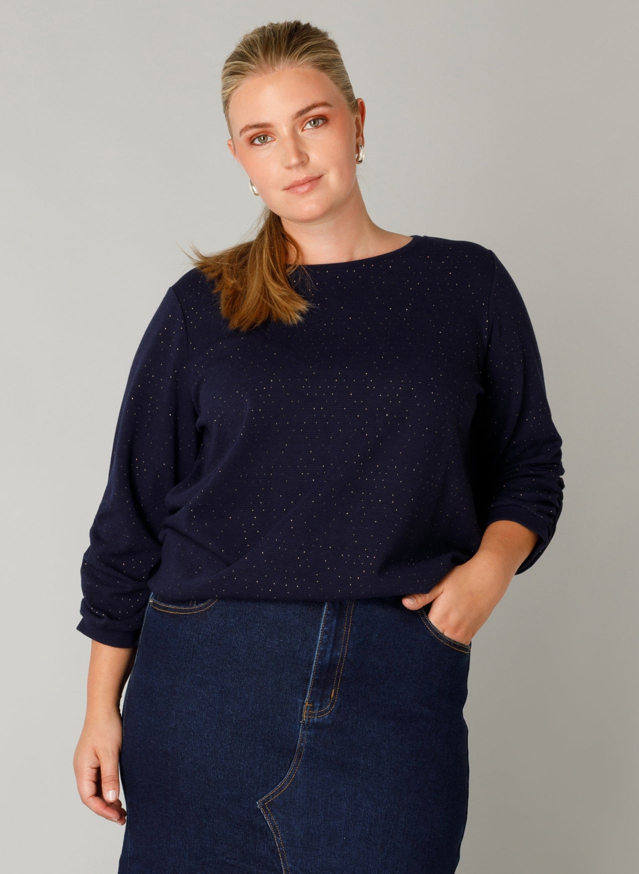 Fuchsia | Dark Navy