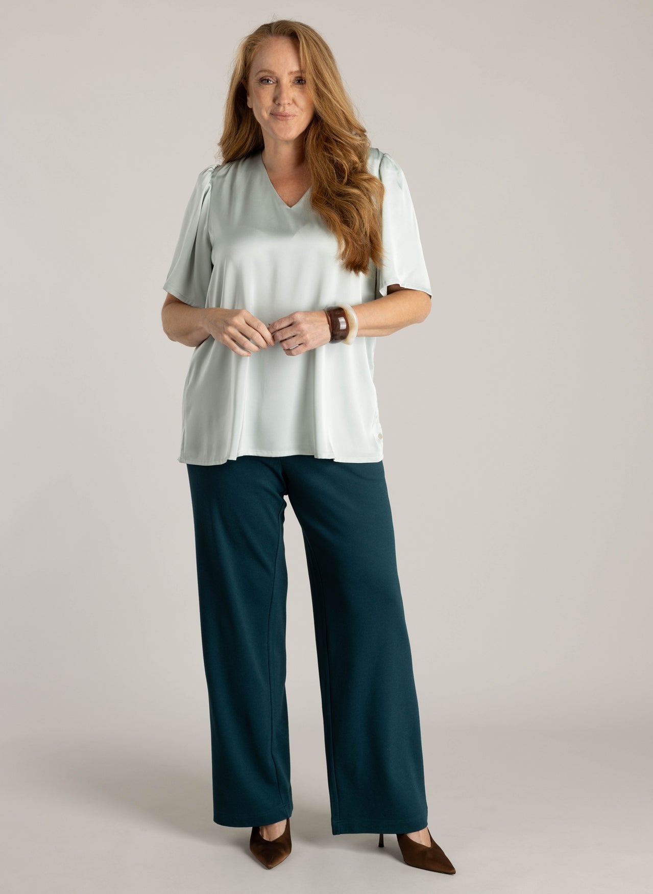 Tjitske Essential | Mint Grey