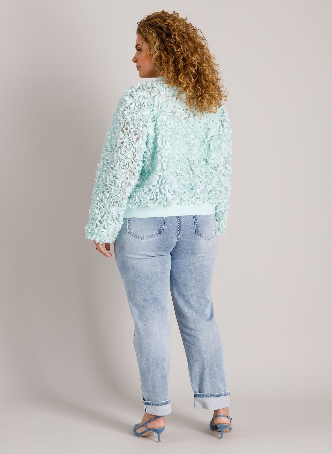 Violet Essential | Bleach Blue Denim