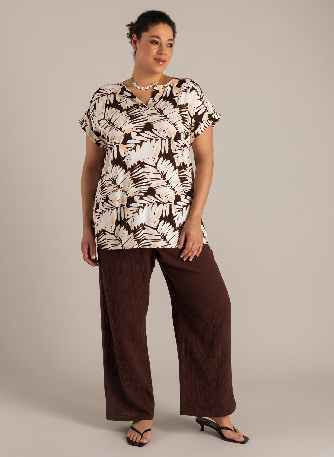 Noeline | Coffee Brown