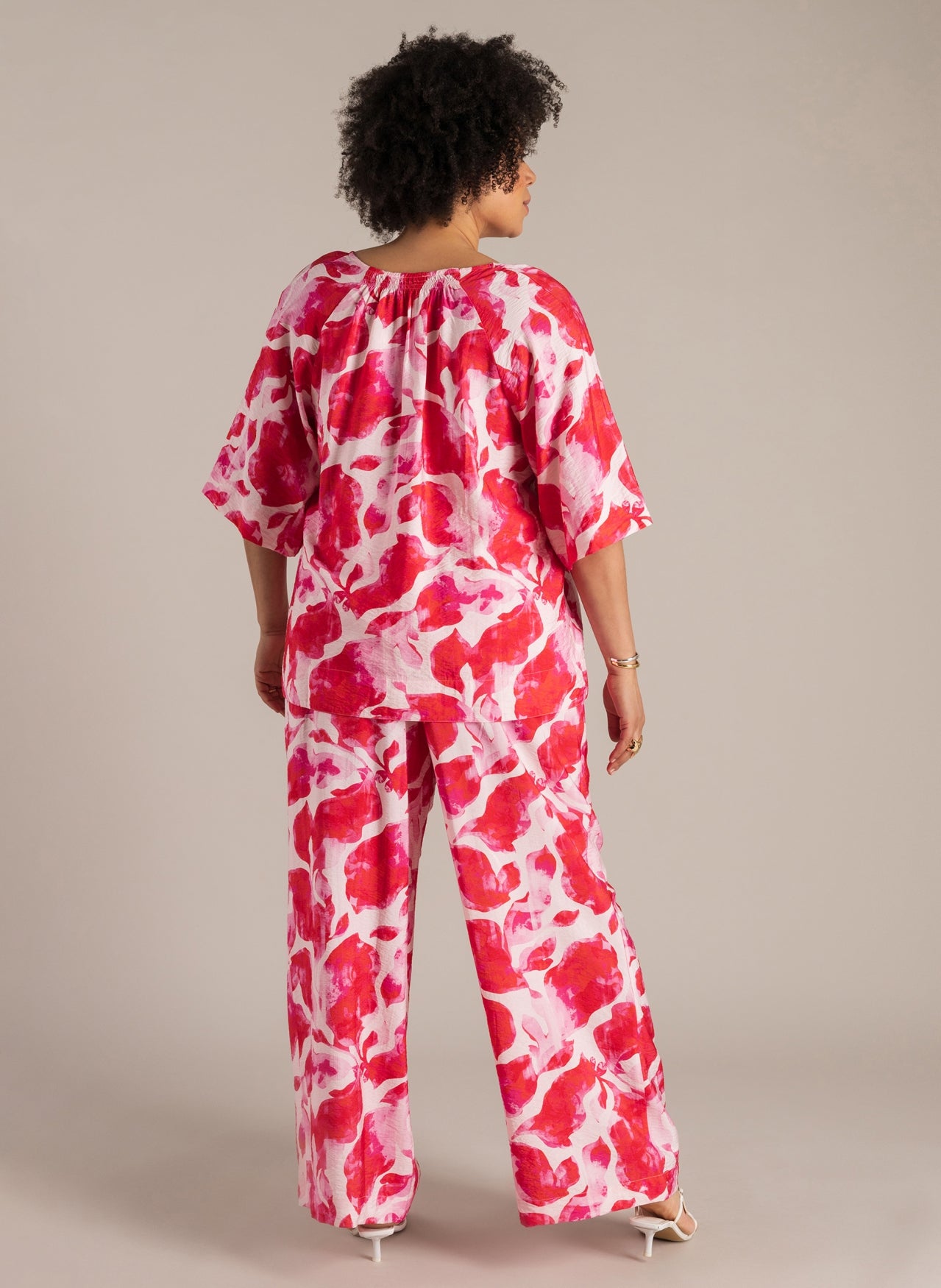 Norah | Bright Pink/Multi Co
