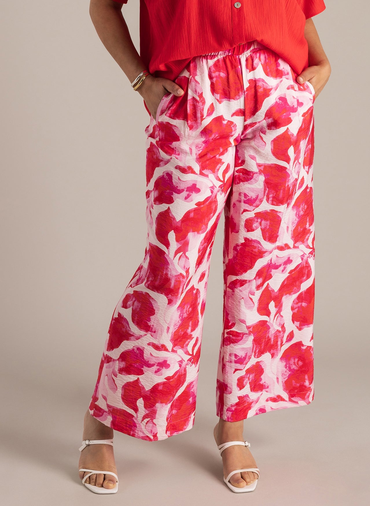 Nelle | Bright Pink/Multi Co