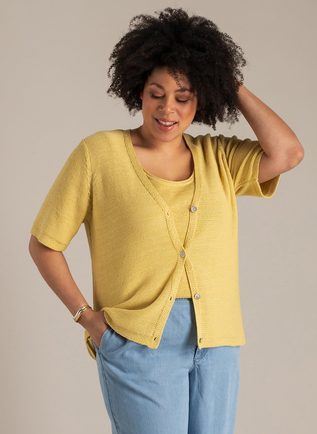 Jitske Essential | Raffia Yellow