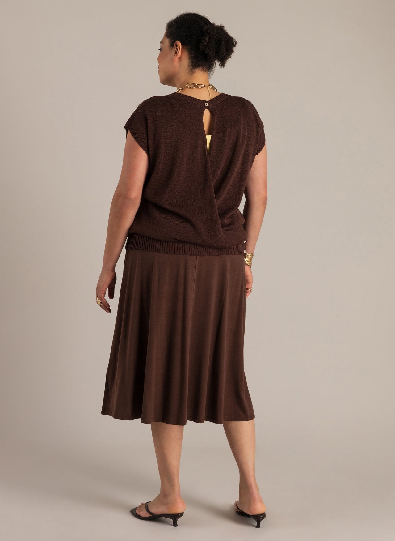 Nilda | Coffee Brown