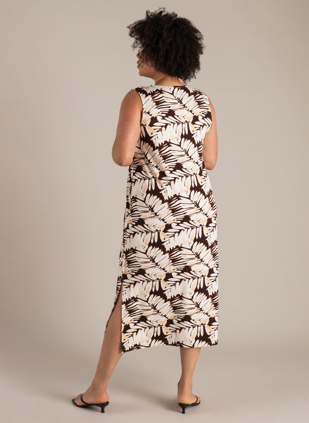 Nissa | Coffee Brown/Multi-C