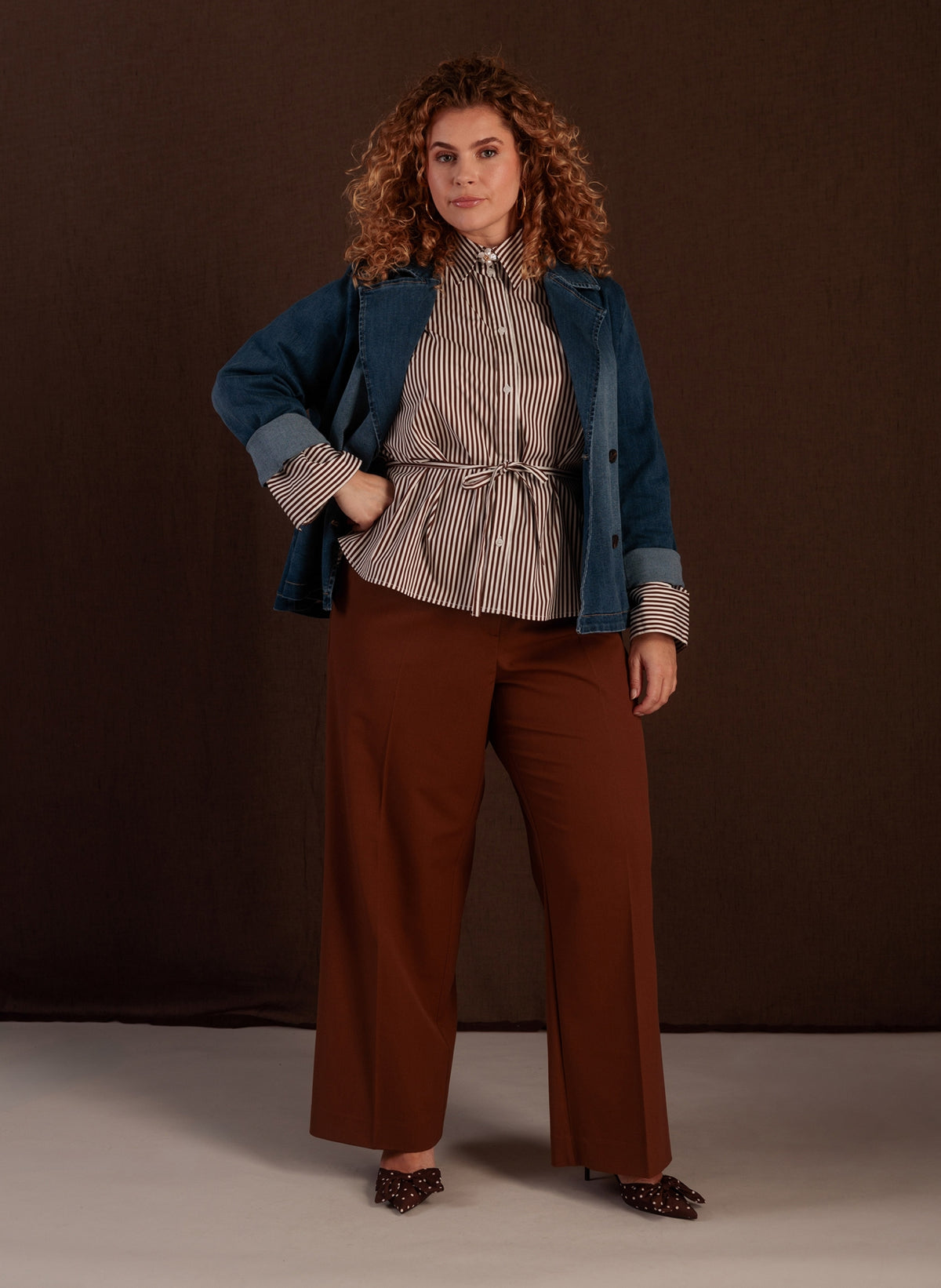 Titia | Dark Stone Wash Deni