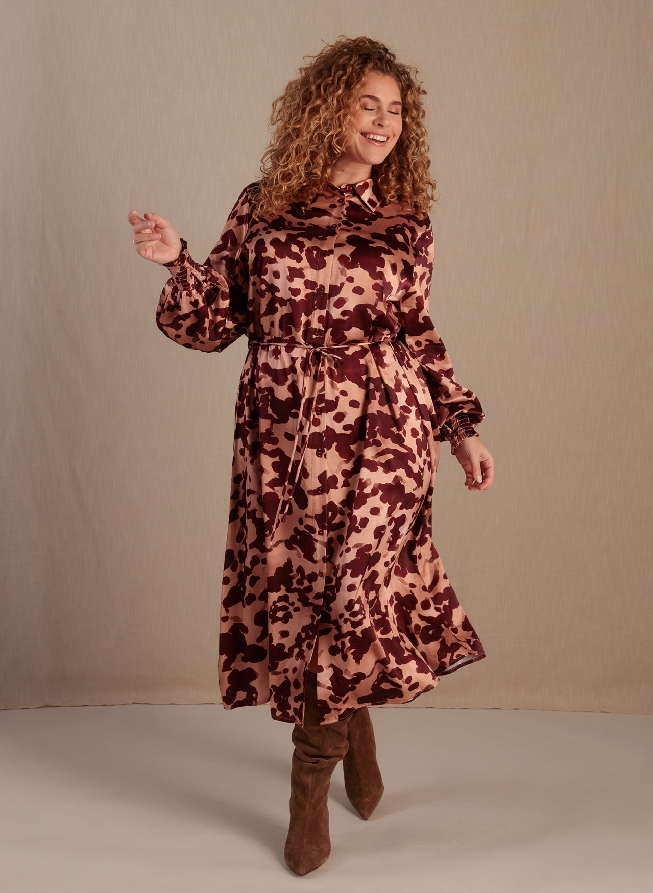 Tess | Wine Red/Multi Colou