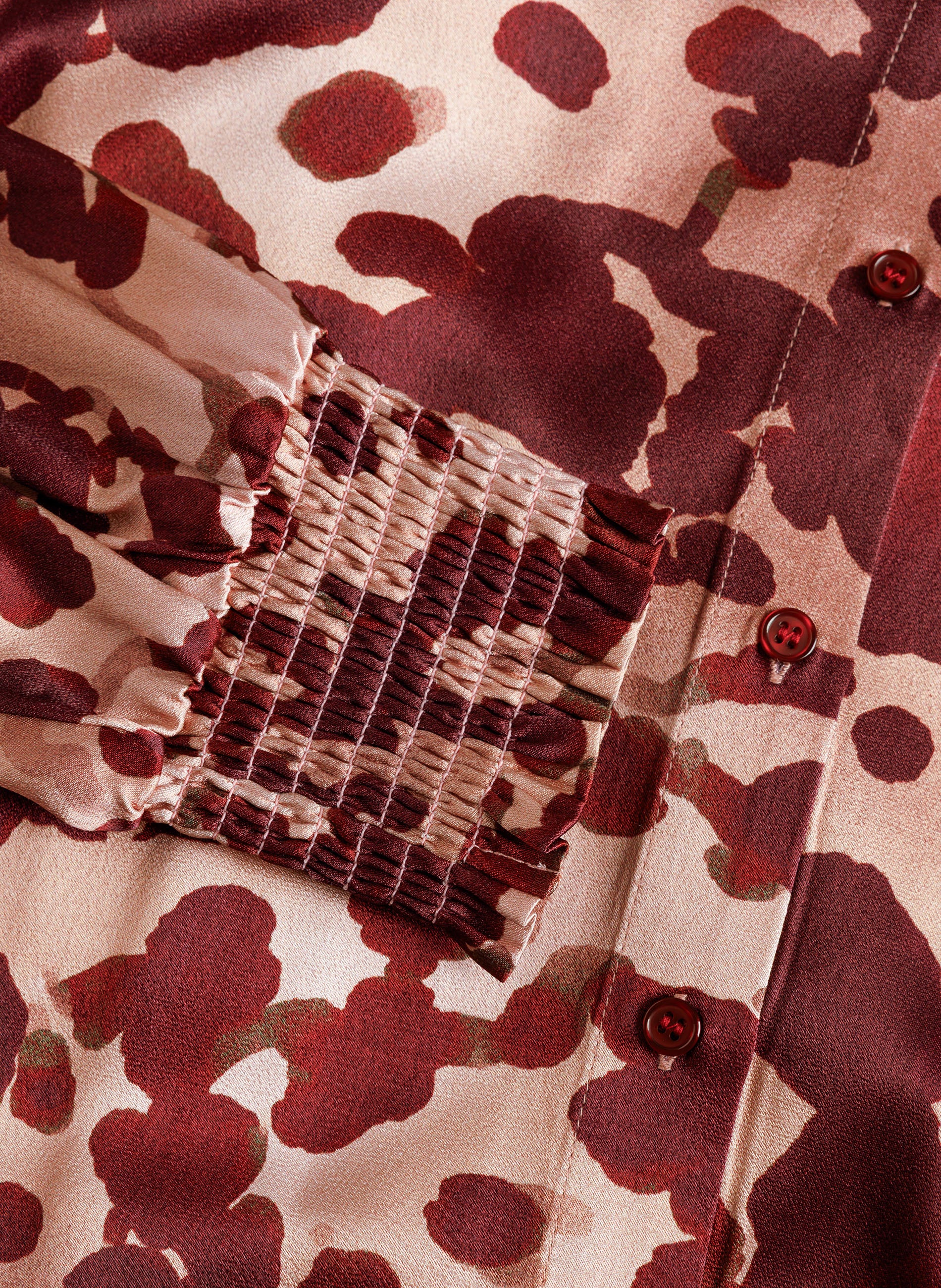 Tess | Wine Red/Multi Colou