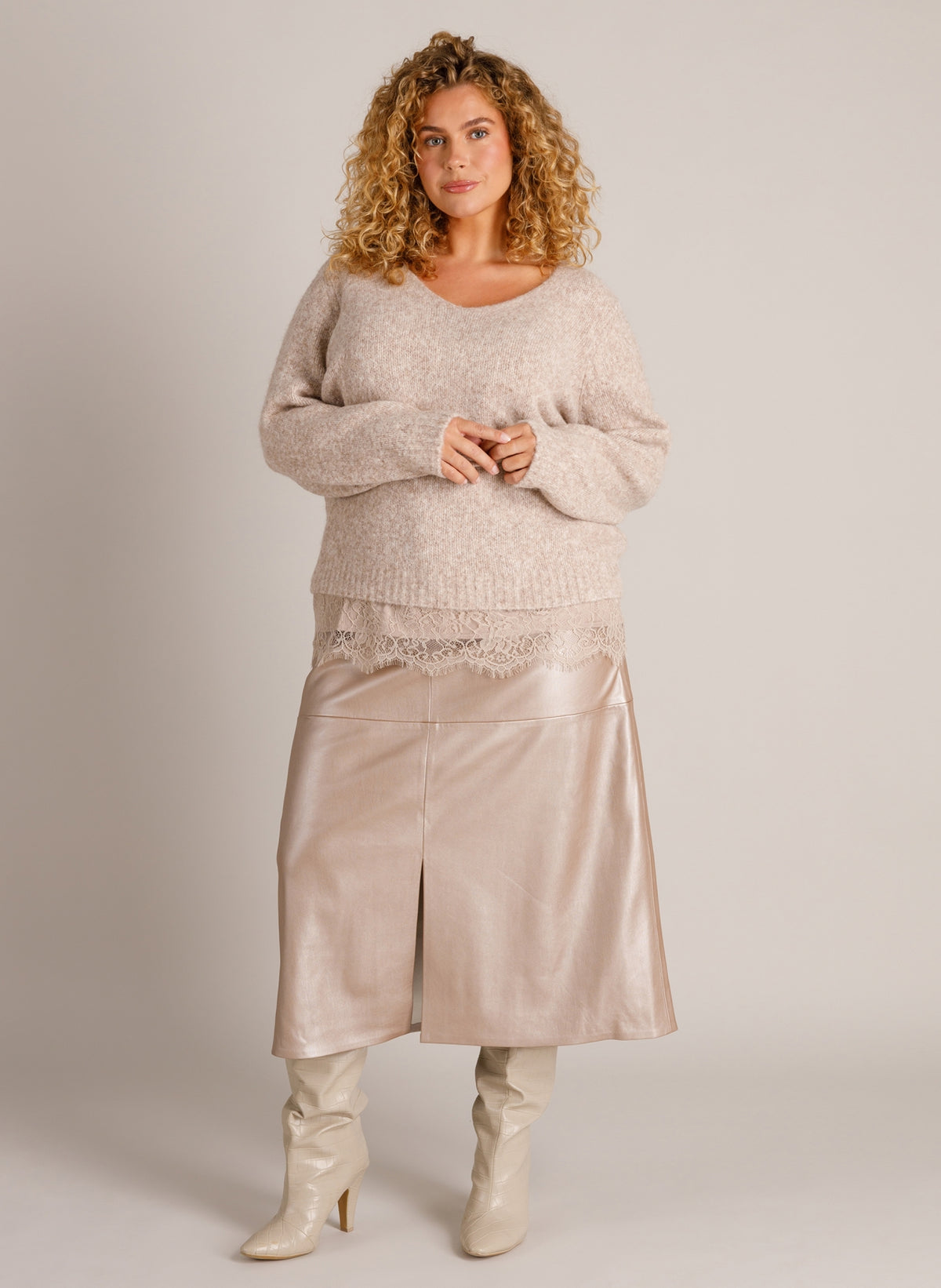 YCZorah | Light Taupe/Melange